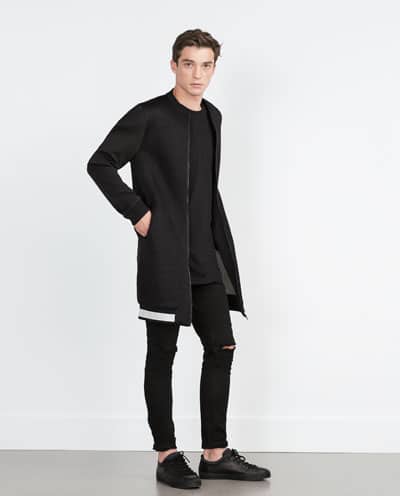 Long Bomber Jacket