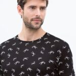 Micro-Pattern T-Shirt