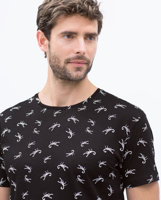 Micro-Pattern T-Shirt