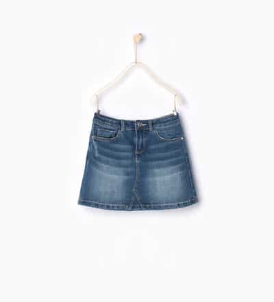 Denim skirt