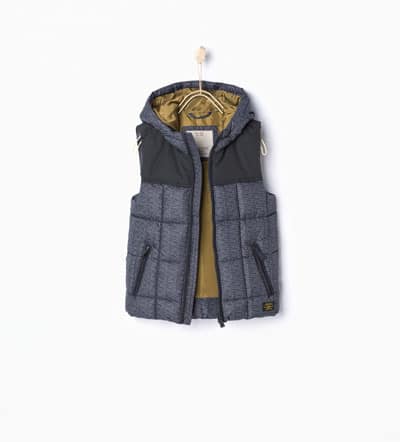 Basic hooded waistcoat