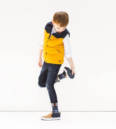 Contrast waistcoat
