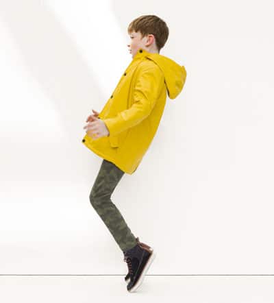 Waterproof fleece parka