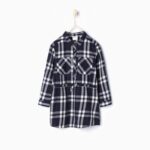 Check shirt dress
