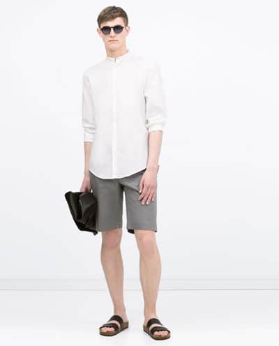 Mao Collar Shirt