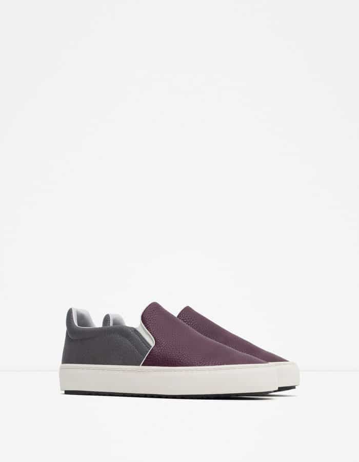 Contrast Color Sneakers
