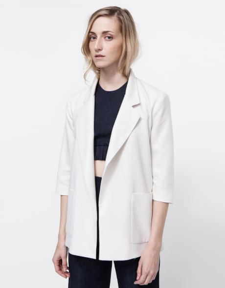 Keli Crop Sleeve Blazer